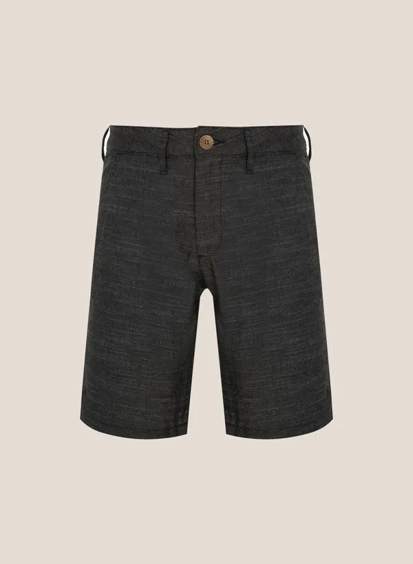 Bermuda Slim Fit Sarja Flame Dudalina Masculina 48