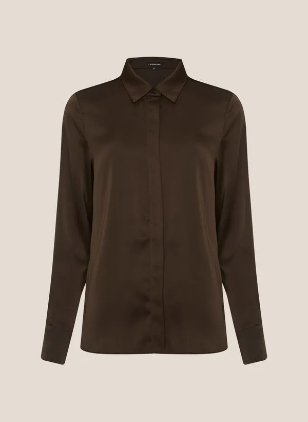 Camisa Regular Fit Aline Dudalina Feminina 36