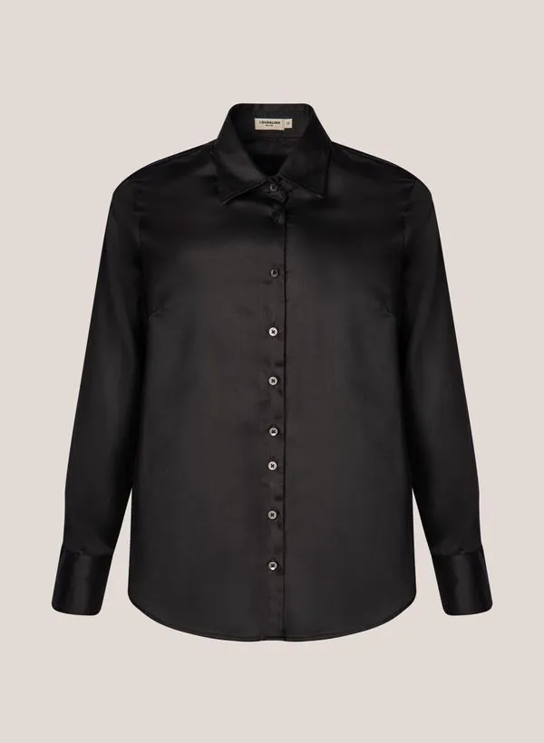 Camisa Relaxed Fit Lisa Dudalina Feminina 44