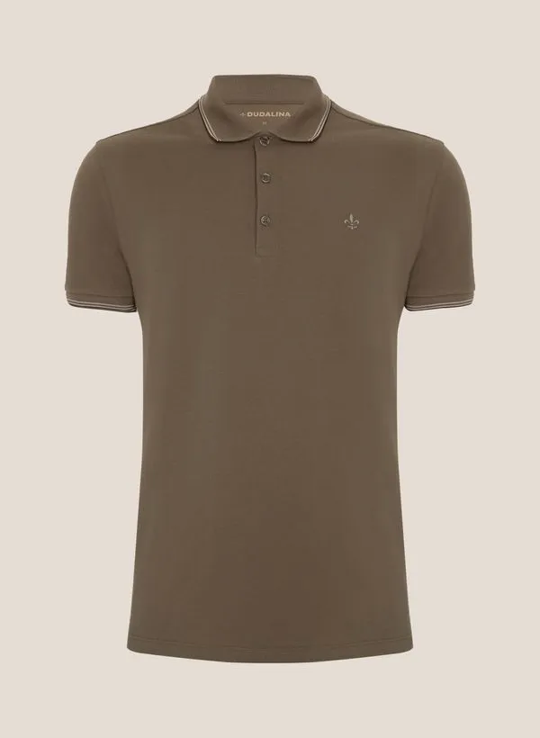 Polo Frisos Degradê Dudalina Masculina M