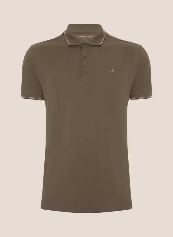 Polo Frisos Degradê Dudalina Masculina M