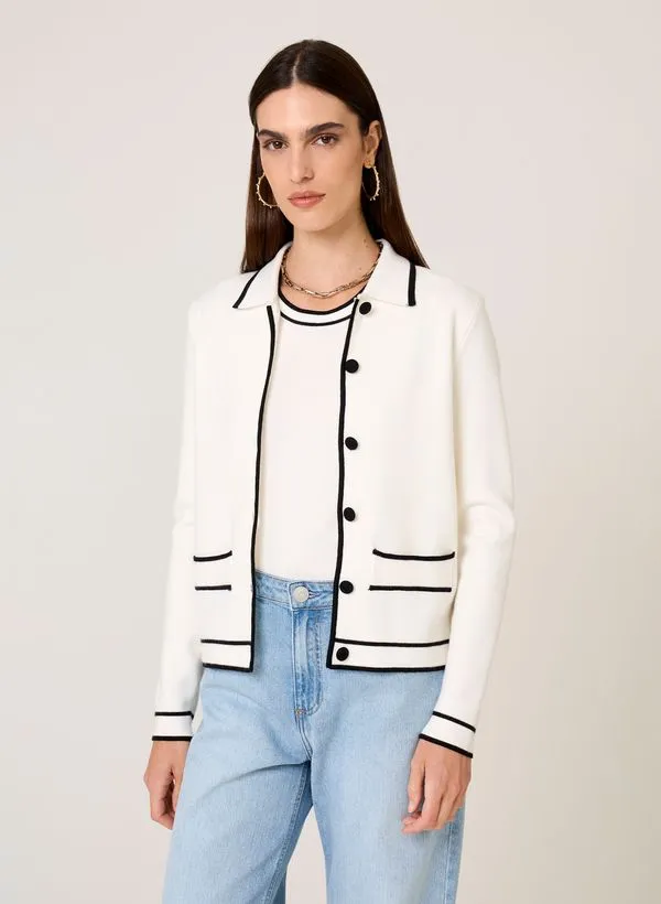 Blusa Slim Fit Tricot Mara Dudalina Feminina PP