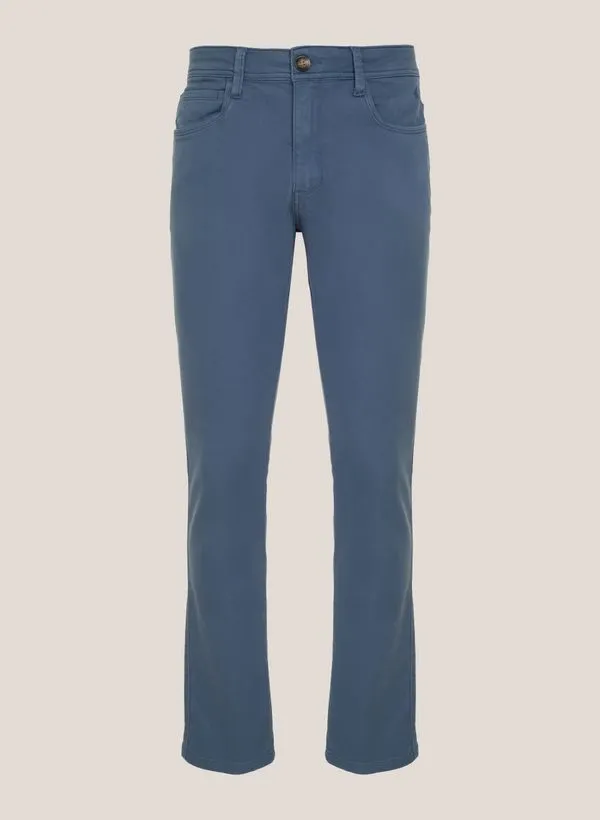 Calça Sarja Slim Fit Moletom Dudalina Masculina 52