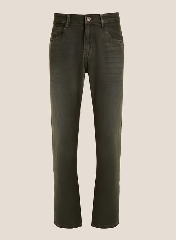 Calça Sarja Right Tinturada Dudalina Masculina 54