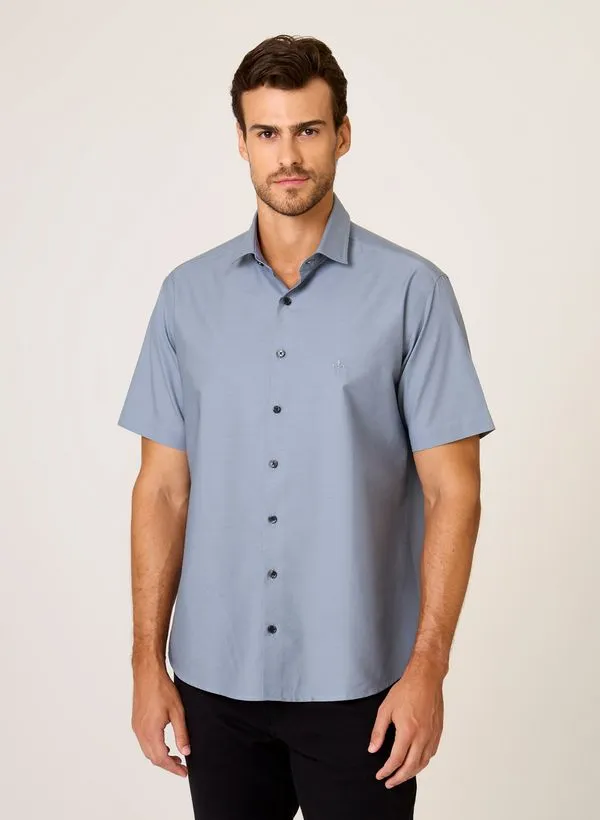 Camisa Comfort Fit Tricoline Dudalina Masculina 5