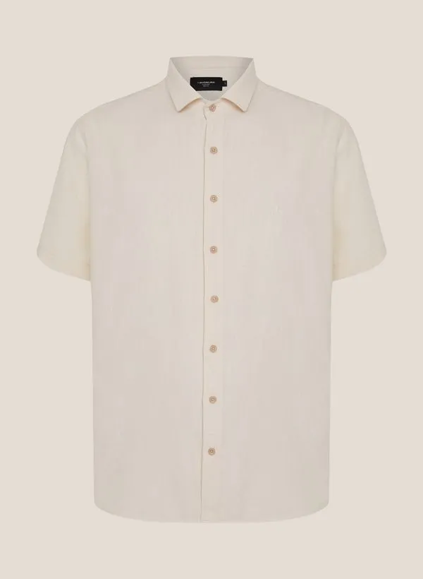 Camisa Sarja Slim Fit Rustica Dudalina Masculina 5