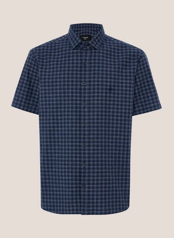 Camisa Comfort Fit Botoné Xadrez Dudalina Masculina 7