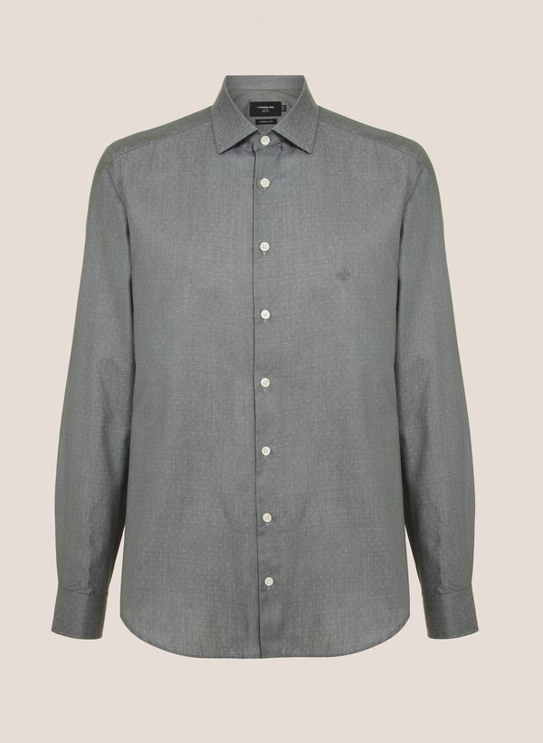 Camisa Milano Fit Maquinetada Dudalina Masculina 38