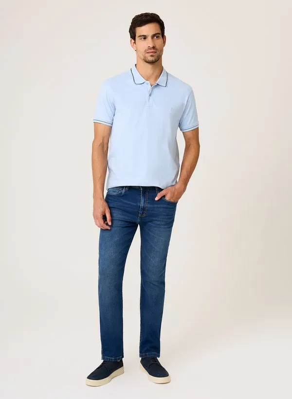Calça Jeans Right Fit Dudalina Masculina 38
