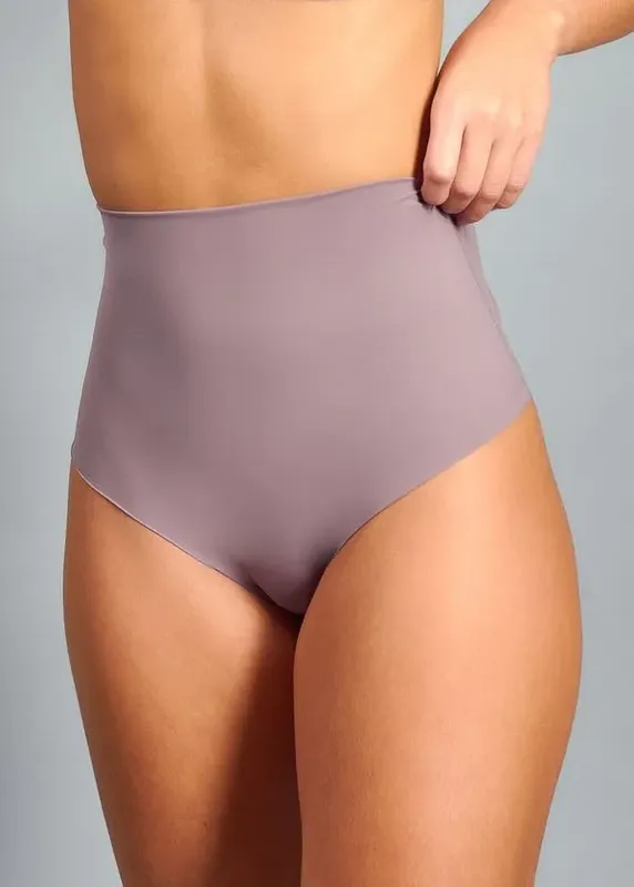 Cinta Abdominal Modeladora Em Microfibra Performance BERINJELA M