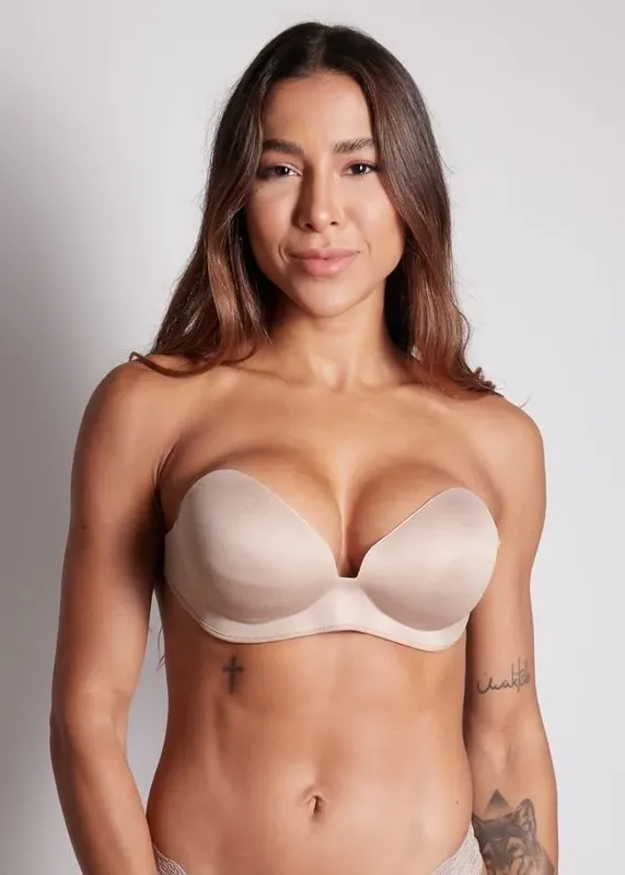 Sutiã Adesivo Impulse Invision Lov BEIGE FONCÉ 42