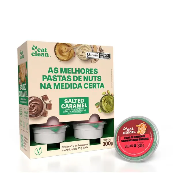 Pasta de Amendoim 30g - display 10 unidades Salted Caramel 30g