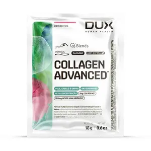 COLLAGEN ADVANCED - 10 SACHÊS Maçã - Sachê 18g