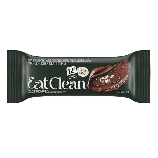 Barrinha de Proteína - 45 g Chocolate Belga