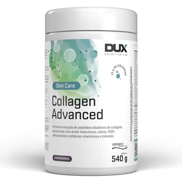 Collagen Advanced Pote 540G Dux Nutrition Darkberries