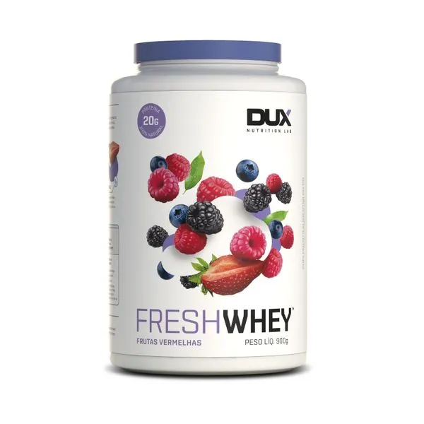 Freshwhey™ Frutas Vermelhas Pote 900G Dux Nutrition Sabor Frutas Vermelhas - 900G