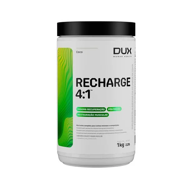 RECHARGE 4:1 - POTE 1000G Sabor Coco - 1000g