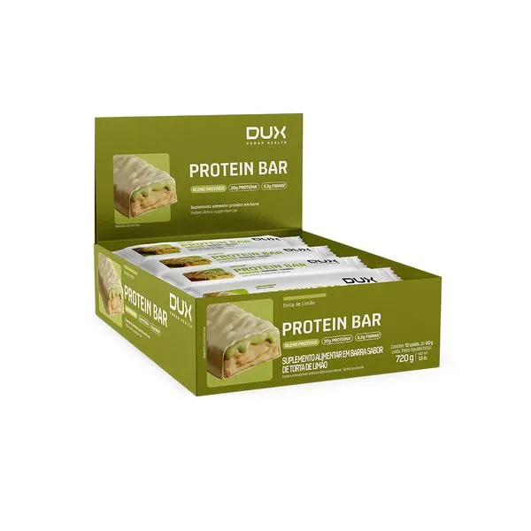PROTEIN BAR - 12 UNIDADES Sabor Torta de Limão