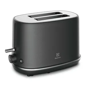 Torradeira Elétrica Electrolux Inox Preta Expert com 7 Níveis de Tostagem (TOP70) 127V