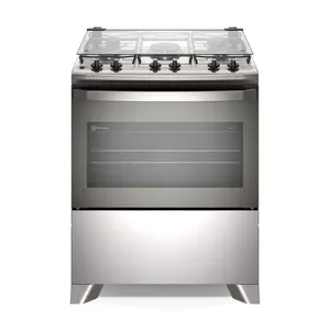 Fogão 5 bocas Electrolux Efficient Inox PerfectCook FE5IG