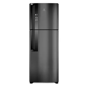 Geladeira Electrolux Frost Free Inverter 474L AutoSense Duplex Cor Black Inox Look (IF56B) 127V