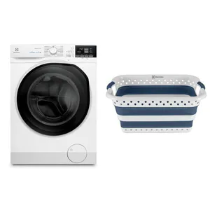 Lava e Seca Electrolux 11kg Branca Inverter (LSP11) + Cesto Dobrável para Roupas Electrolux 127V