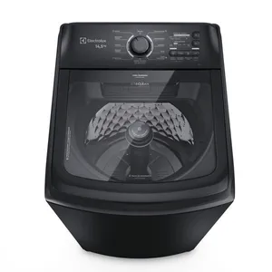 Máquina de Lavar Electrolux 14,5kg Preta Efficient Cesto Inox, Jet&Clean e Filtro Fiapos (LEP15) 220V
