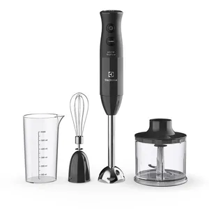 Mixer 3 em 1 Electrolux Cinza 600W com Haste em Inox e Tecnologia TruFlow (EIB20) 127V
