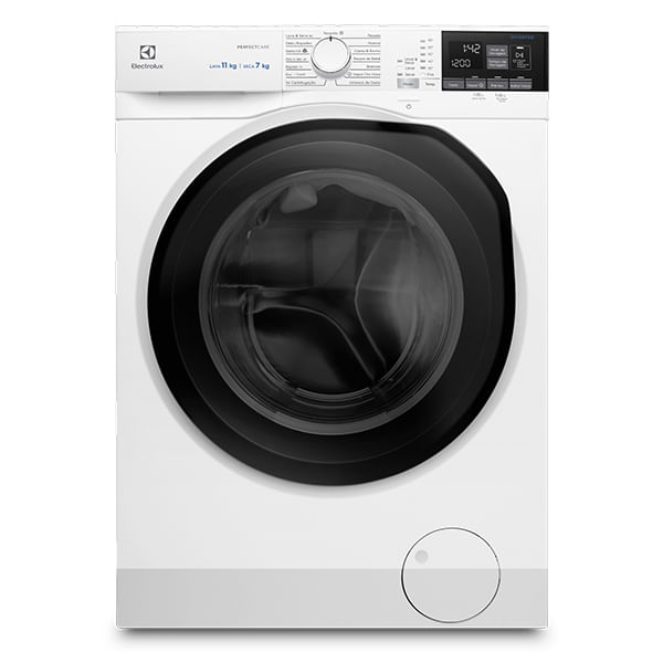 Lava e Seca Electrolux 11Kg Branca Perfect Care Inverter com Água Quente/Vapor (LSP11) 127V