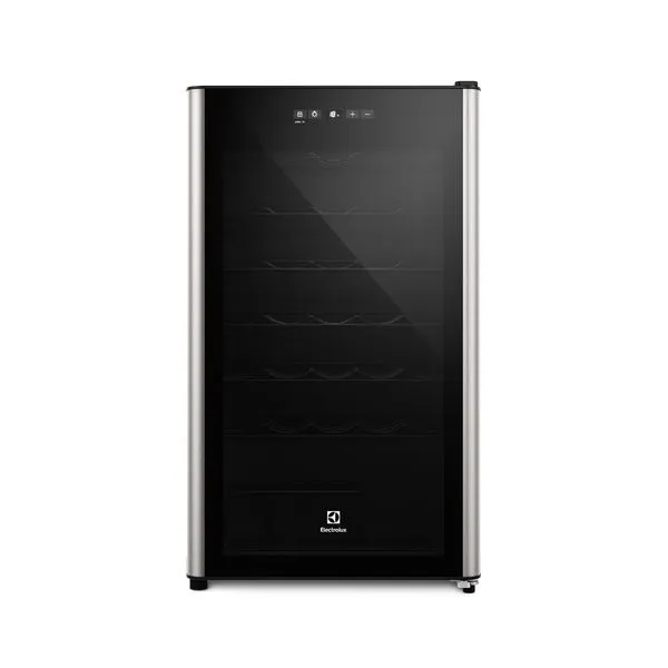 Adega de Vinho Climatizada Electrolux 34 Garrafas Uma Porta com Painel Digital (WSF34) 127V