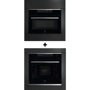 Torre de Cocção com Forno de Embutir Multifuncional 43L com Micro-ondas + Forno de Embutir 72L Elétrico a Vapor Electrolux (ME4EP)+(OE8ES) 220v
