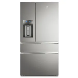 Geladeira Electrolux Frost Free Inverter 540L FlexiSpace Conectada Wi-fi 4 Portas Cor Inox (DM91X) 127V