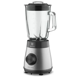 Liquidificador Electrolux 700w 1,5L Experience com Copo de Vidro e Tecnologia TruFlow™ Cor Inox Preto (EBS30) 127V