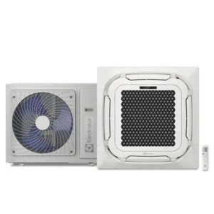Ar-condicionado Cassete Electrolux 8 Vias Twin Inverter 48.000 BTUs Frio Efficient (KI48F/KE48F) 220V