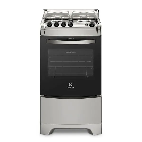 Fogão 4 Bocas Electrolux 52LXS Vidro Removível