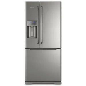 Geladeira Electrolux Frost Free Inverter 538L Efficient 3 Portas Cor Inox (DM86X) 127V