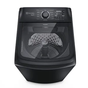Máquina de Lavar Electrolux 14,5kg Preta Efficient Cesto Inox, Jet&Clean e Filtro Fiapos (LEP15) 127V