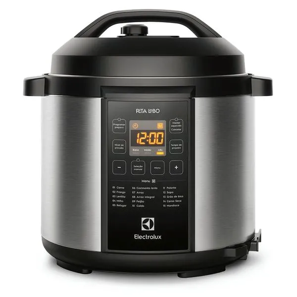 Panela de Pressão Elétrica Electrolux PCC20 6L Preta 220V