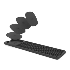 Suporte para Copos Electrolux Emborrachado com 4 Porta-Copos Integrados Suporte para Copos Electrolux Emborrachado com 4 Porta-Copos