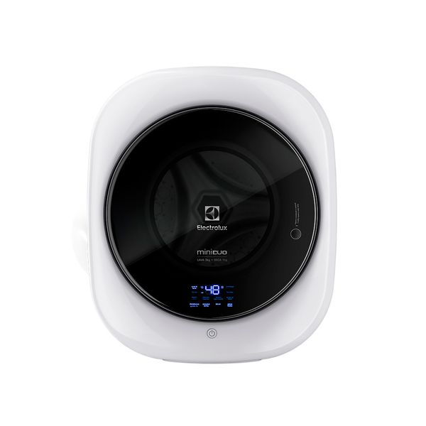 Mini Lava e Seca Electrolux 3kg Branca Compacta de Parede com Água Quente (LSE03) 127V
