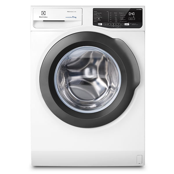 Máquina de Lavar Frontal Electrolux 11kg Inverter Premium Care com Água Quente/Vapor (LFE11) 220V