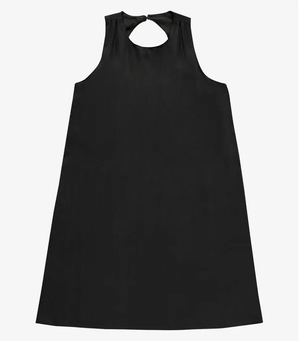 Vestido Feminino Com Abertura Nas Costas Endless Preto P