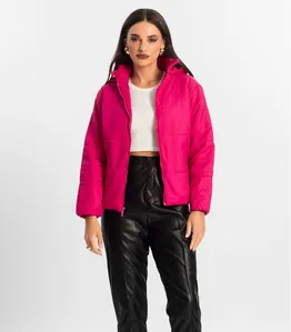 Jaqueta Feminina Com Capuz Endless Rosa G