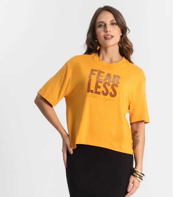 Camiseta Feminina Endless Amarelo M
