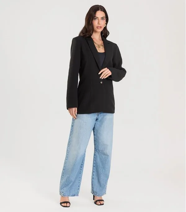 Blazer Alfaiataria Feminino Endless Preto G