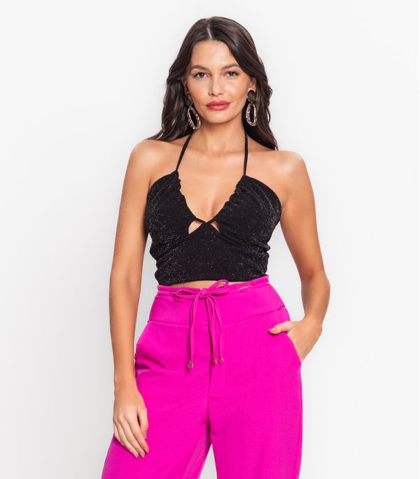 Top Feminino De Alça Endless Preto G