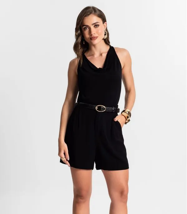 Bermuda Feminina Endless Preto M