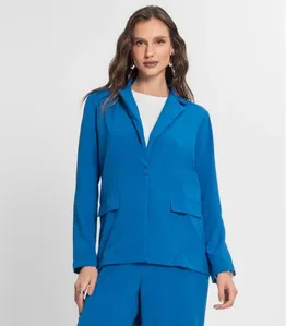 Blazer Feminino Endless Azul G