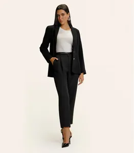 Calça Feminina Cenoura Alfaiataria Endless Preto M