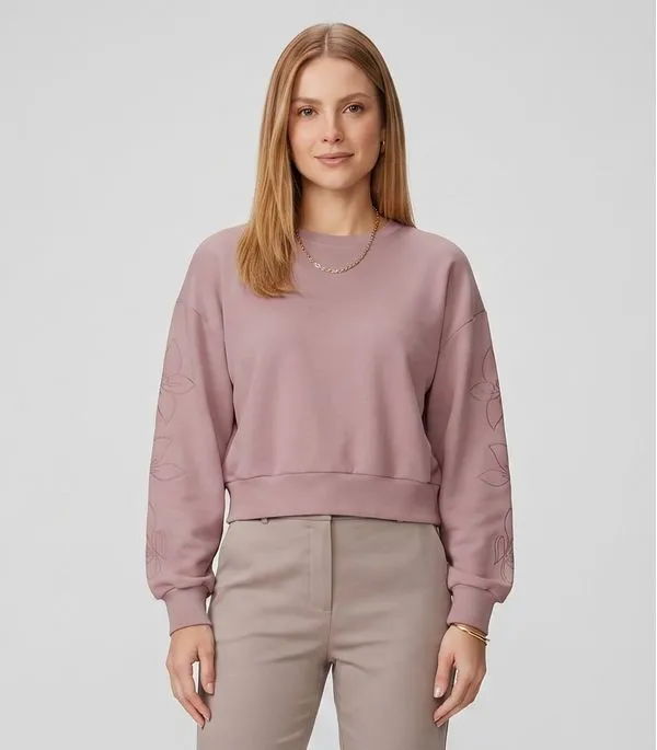 Blusão Feminino Moletom Felpado Endless Rosa P